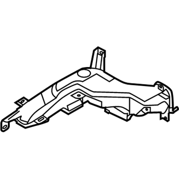 Ford LC5Z-18491-AF Floor Duct