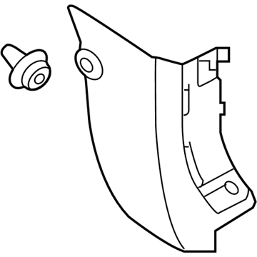 Nissan 66900-1GR0A Finisher-Dash Side, RH