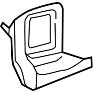 BMW 41-00-7-297-910 Trunk Floor Right