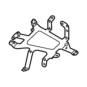 BMW 61-27-7-647-059 Holder Sme