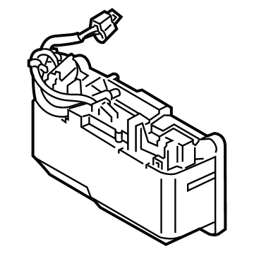 BMW 61-27-8-689-353 S-Box With Wiring Harness, Leaded