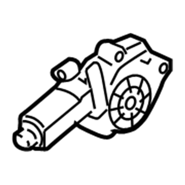 Kia 824502F000 Motor Assembly-Power Window Regulator