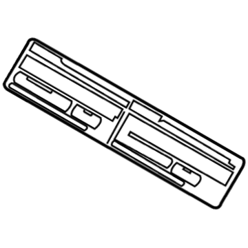 Toyota 88723-02150 AC Label