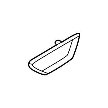 Hyundai 82619-CW000-MMH CAP-FRONT DOOR INSIDE, LH