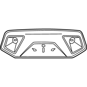 BMW 63-31-5-A79-599 INTERIOR READING LIGHT:633020