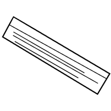 Nissan 21599-F4100 Label-Caution, Motor Fan