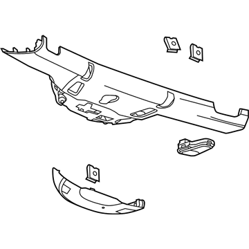 GM 23371131 Header Trim