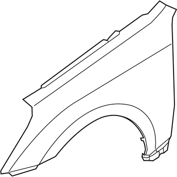 Hyundai 66310-3N000 Panel-Fender, LH