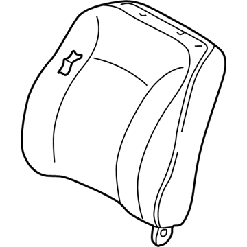 Kia 0K2DJ88130B96 Back-Front Seat, RH