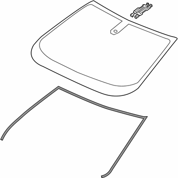 GM 84474069 Windshield