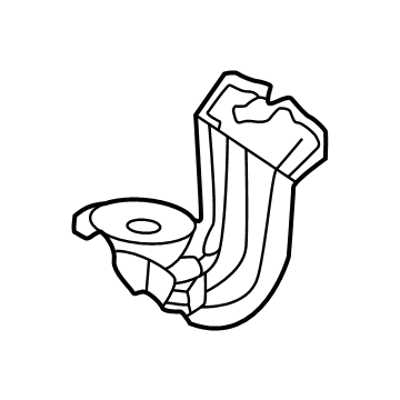 Infiniti 56234-3JA0B Clamp STABILIZER Rear