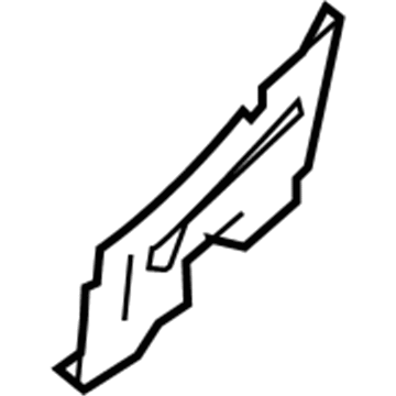 Ford 3S4Z-6102038-AA Lower Reinforcement