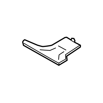 BMW 51-16-6-809-047 INSERT MAT, STORAGE COMPARTM:519901