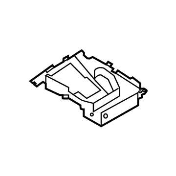 Nissan 96925-5MR0A POCKET-CONSOLE, REAR