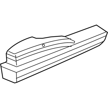 Mopar 1WK36HL1AA Front Door Trim Armrest