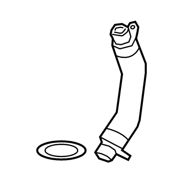 BMW 11-42-7-643-176 Oil Return Line
