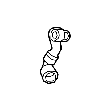 BMW 11-53-8-611-277 Hose, Oil Filter-Electric. Coolant Pump