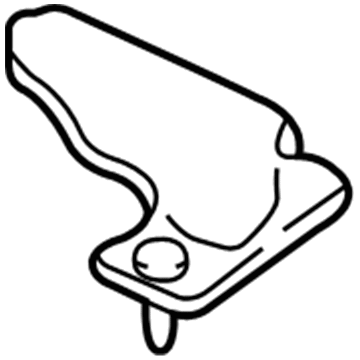 Honda 50806-S87-A80 Rubber, RR. Transmission Mounting