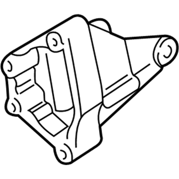 Acura 50827-S0X-A02 Bracket, Rear Engine Mounting