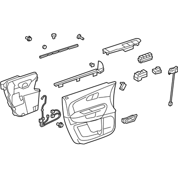 GM 25982537 Door Trim Panel