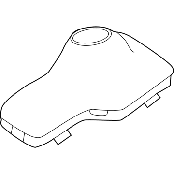 Hyundai 84645-C1AA0-ZRJ BOOT ASSY-SHIFT LEVER