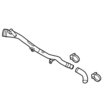 BMW 16-11-7-164-255 Plastic Filler Pipe