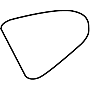 Mopar 5191236AC Glass-Quarter Window