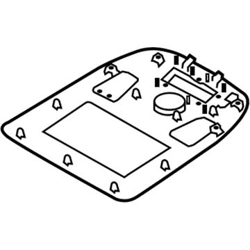 Nissan 96980-3WS0E FINISHER Console