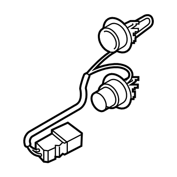Hyundai 92491-J3010 Rear Combination Holder & Wiring, Exterior