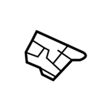 Ford -W714702-S439 Belt Molding Clip