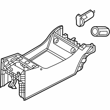 Hyundai 84610-S1AA0-NNB CONSOLE ASSY-FLOOR