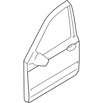 Hyundai 76003-3K010 Panel Assembly-Front Door, LH