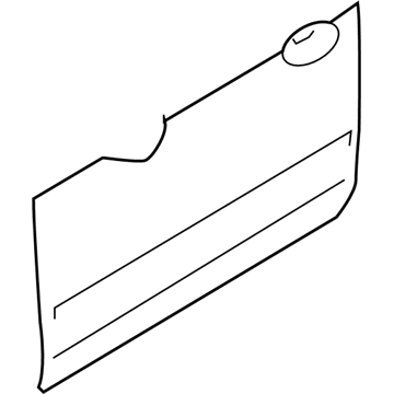 Hyundai 76111-3K010 Panel-Front Door Outer, LH