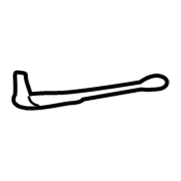 Lexus 57509-0E010 Reinforcement Sub-Assy, Front Floor, LH
