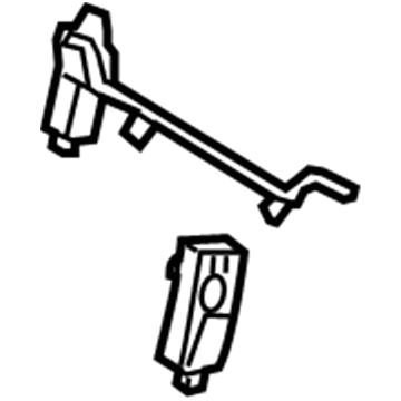 Lexus 72760-53030 Adjuster Assy, Lumbar Support, LH