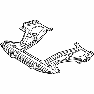BMW 33-30-6-887-415 Stiffening Plate, Center