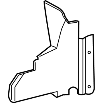 GM 84141570 Side Baffle