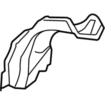 Honda 17668-S84-A01 Cover, Fuel Filler Pipe