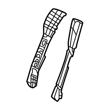 Lexus 71183-78010 SUPPORT, FR SEAT BAC