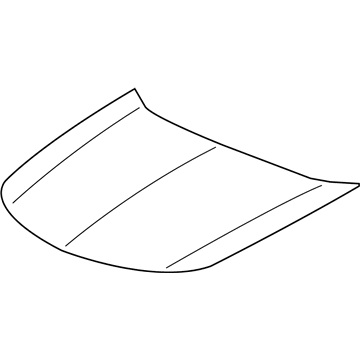Acura 60100-TK4-A90ZZ Hood, Engine (Dot)