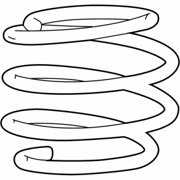 Toyota 48131-12K90 SPRING, COIL, FR