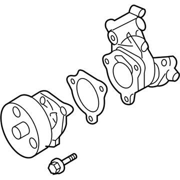 Nissan 21010-F461B Pump Assembly Water