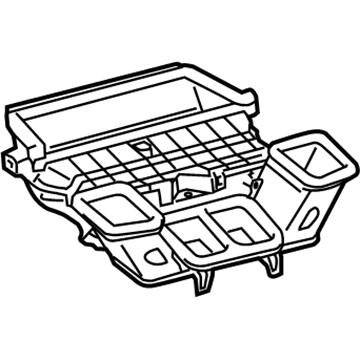 Lexus 87201-0E040 Duct Sub-Assembly, Air