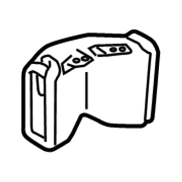 Lexus 58862-0E020 Duct, Console Box, NO.2