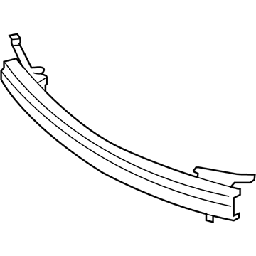 Hyundai 86530-2C700 Rail Assembly-Front Bumper