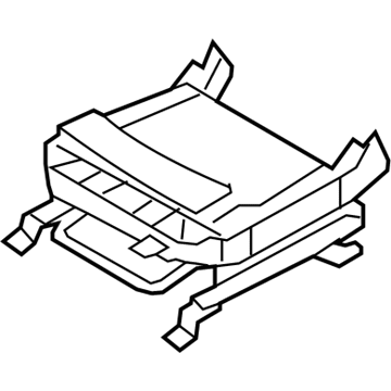 Hyundai 88555-3J400 Track & RECLINER Assembly-Front, Driver