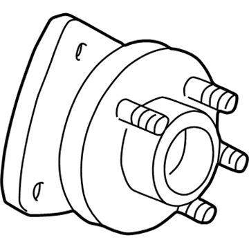 GM 12429204 Front Hub