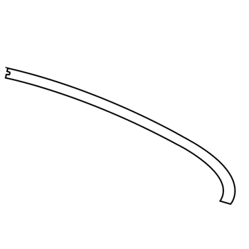 Lexus 75987-33060 Stripe, Rear Door, Outer