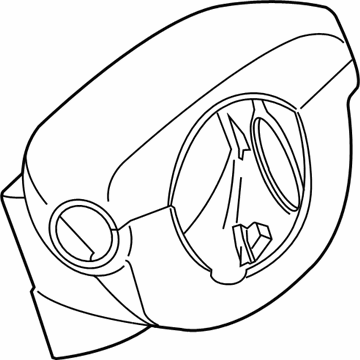 Nissan 48470-3SG0A Cover Set-Steering Column