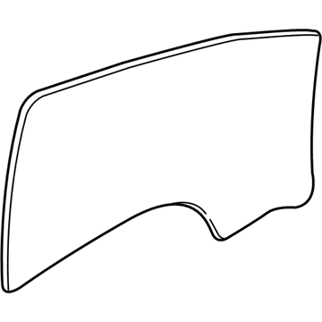 GM 25994211 Door Glass